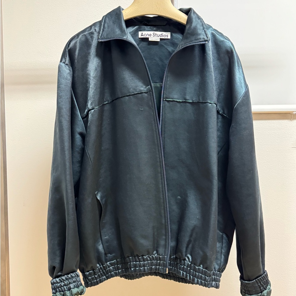 Acne Black Lightweight Shirt Jacket